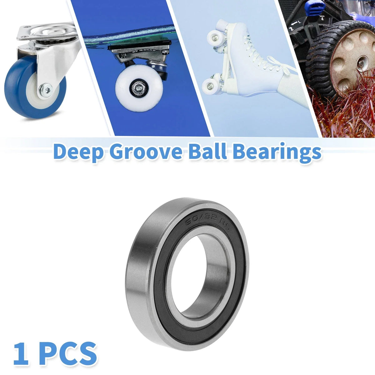 Deep Groove Ball Bearing 32x58x13mm for Various Models (1 Pcs)