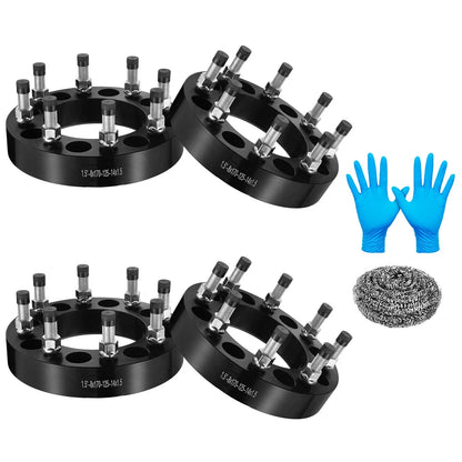 4-Piece Wheel Spacer Set 1.5" / 2" 8x170 14x1.5 for F-250 F-350