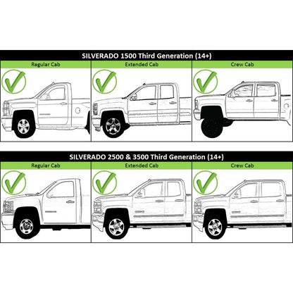 Interior Door Handle for Chevy Silverado 1500 (23142287)