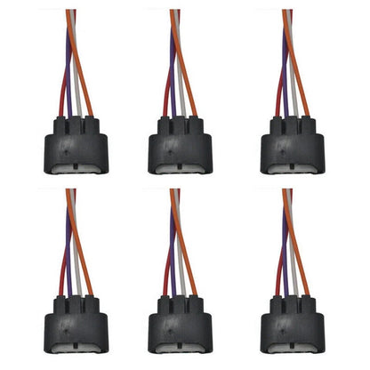 Set of 6 Ignition Coil Pigtail Connectors for Lexus ES350 GS350 RX350