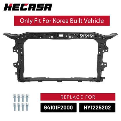 2017-2018 Hyundai Elantra Front Radiator Support Core Assembly