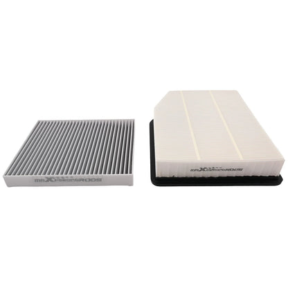 Air Filter Kit - 2 Pack for Chevy Silverado/Tahoe 2019-2024 CA12404 CF11966