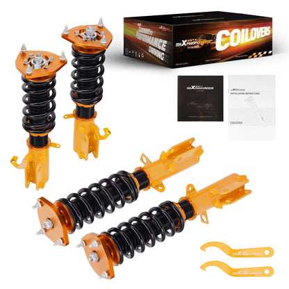 Lowering Kit Adjustable Coilovers Struts for Toyota Corolla 1987-2002