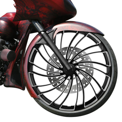30" Front Rim with Single Disc Hub for Harley Touring Road Glide 1997–2021