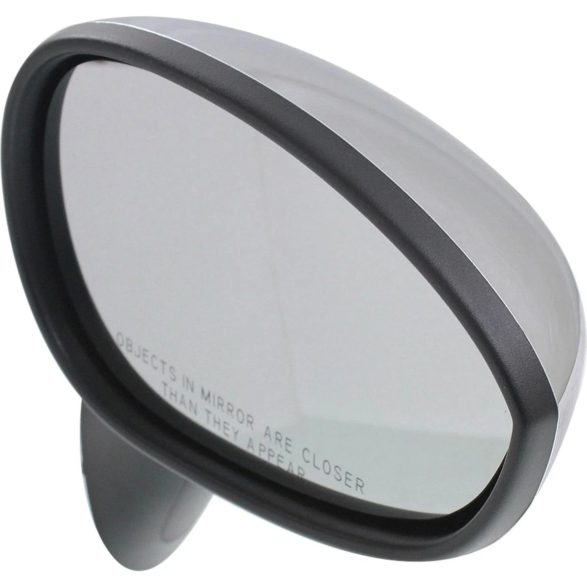Power Mirrors with Heating for Fiat 500 Hatchback 2012-2018 Chrome