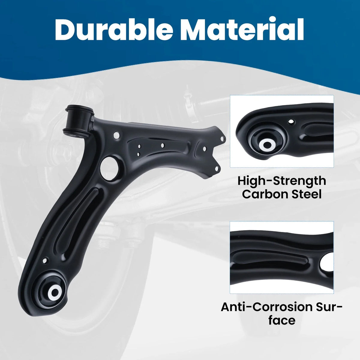 Front Right Lower Control Arm for Volkswagen Jetta (2011–2018)