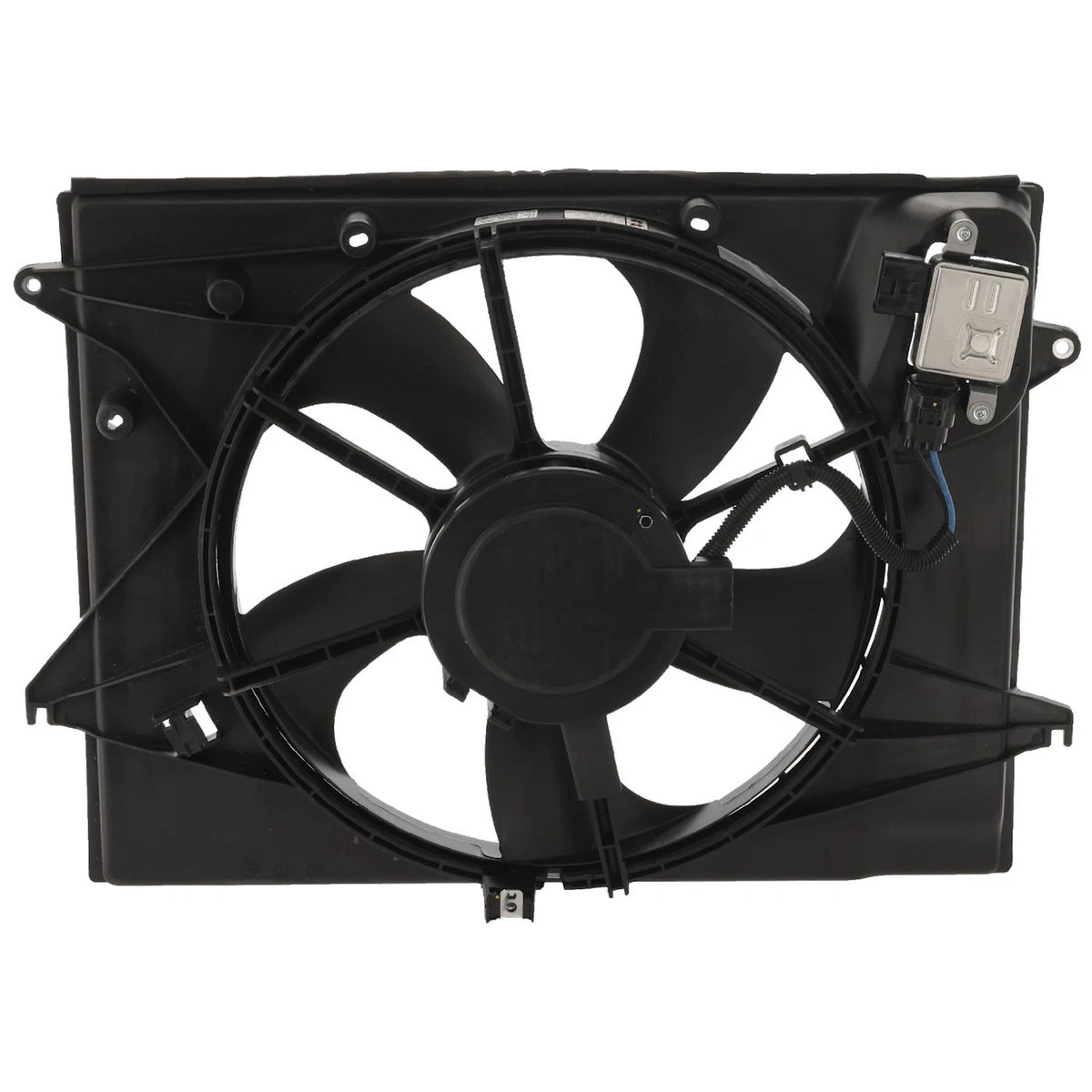 Radiator Cooling Fan Assembly for Hyundai Sonata (2015–2017) Single Fan 2.4L