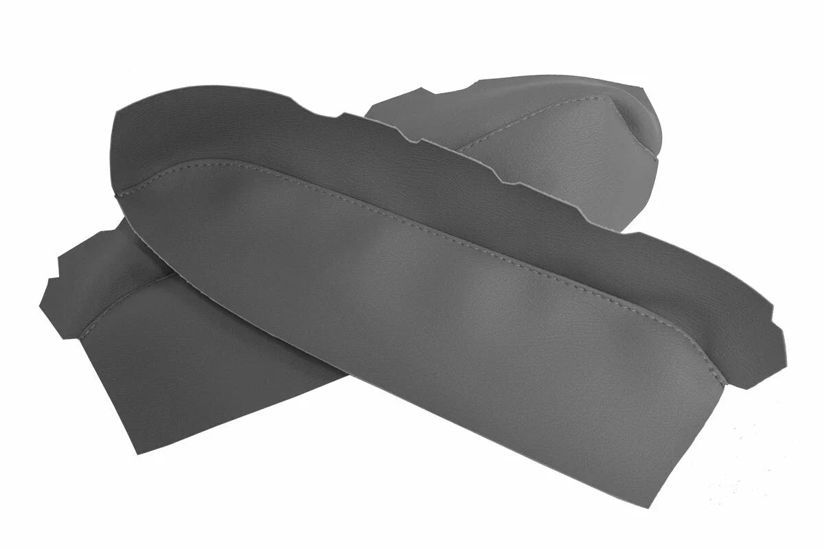 Leather Armrest Door Panel Cover for Nissan Sentra (2007–2012) Gray