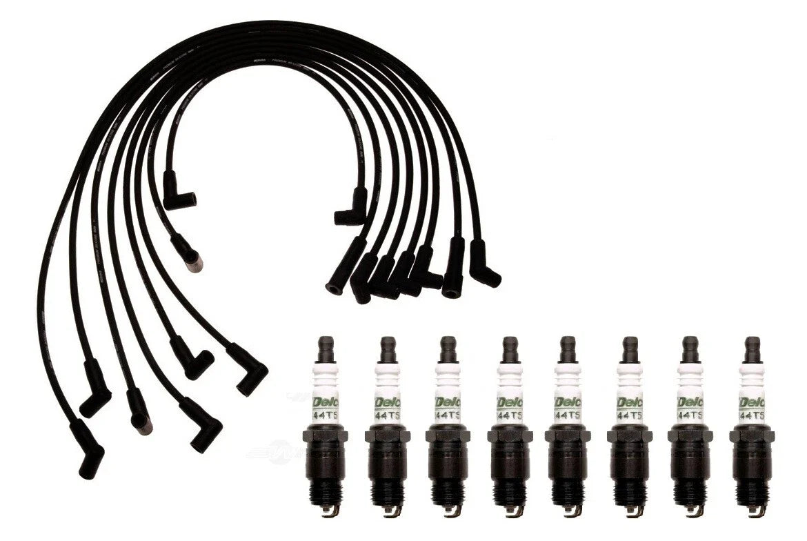 Set of 8 Ignition Wires for Chevy 5.0 V8 (GM OE)