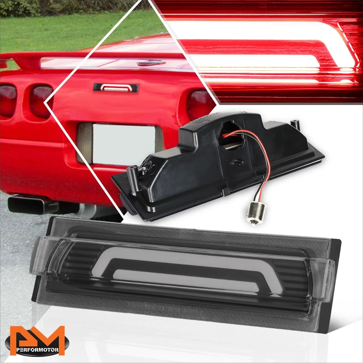 LED Tail Brake Light for 1991–1996 Chevy Corvette 3D