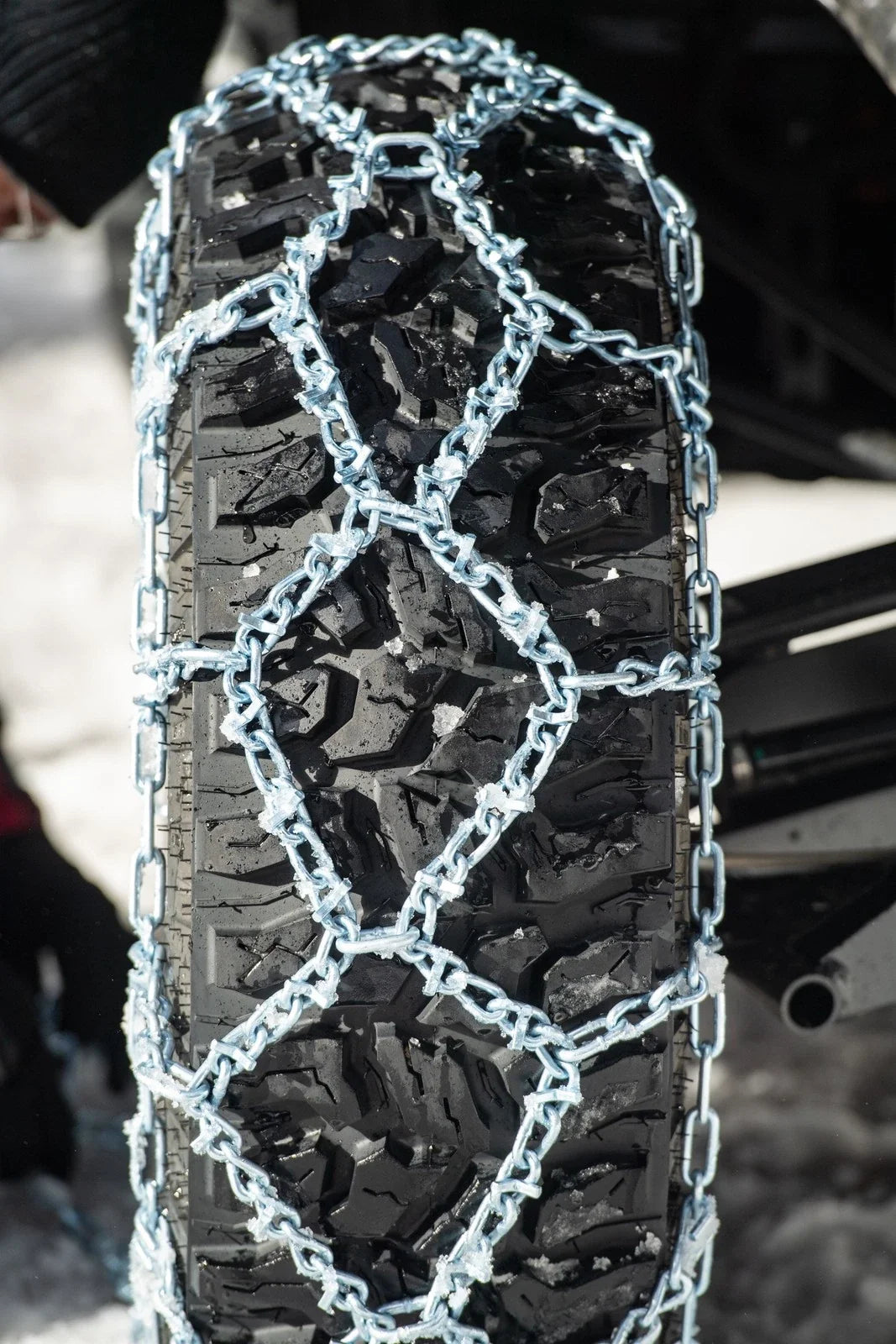 Snow Tire Chains for 30x10-14 & 30x10-15 ATV UTV - V-Bar by Sedona