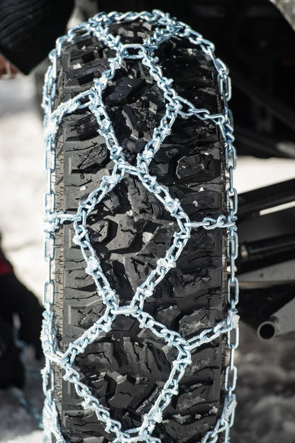 Snow Tire Chains for 30x10-14 & 30x10-15 ATV UTV - V-Bar by Sedona