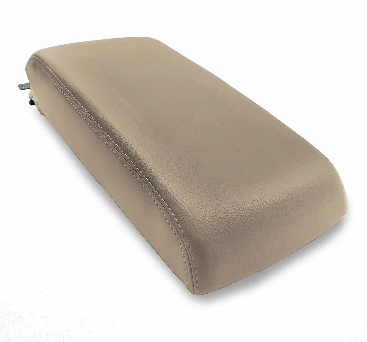 Center Console Lid Armrest Cover for Subaru Legacy (2015–2019) Beige PVC Leather