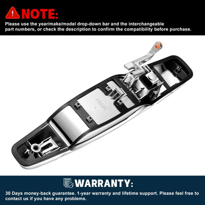 Front Right Side Chrome Door Handle for GMC Chevy (2007–2013)
