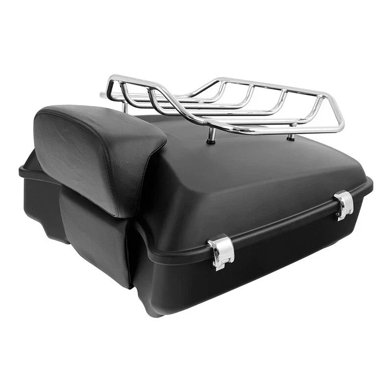 Chopped Trunk Rack Backrest for Touring Harley Road Glide (2014-2026)
