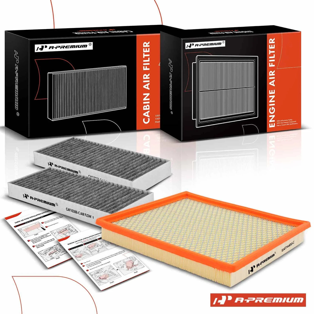 Activated Carbon Cabin Air Filter for Nissan Armada Titan (2005–2015)