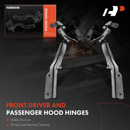 Hood Hinges - 2 Pack for Nissan NV200 (2013–2021)