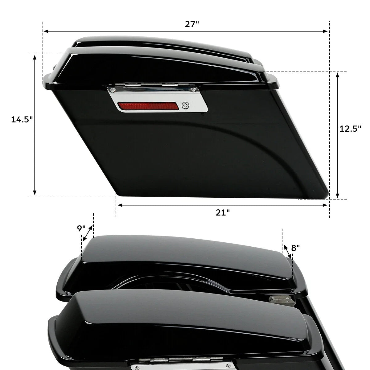 Saddlebag Latch for Harley Touring, Softail, Dyna, Sportster XL