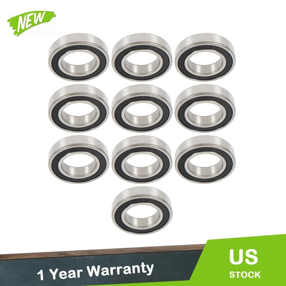 10Pcs Deep Groove Ball Bearings for Various Applications (50mm ID, 90mm OD)