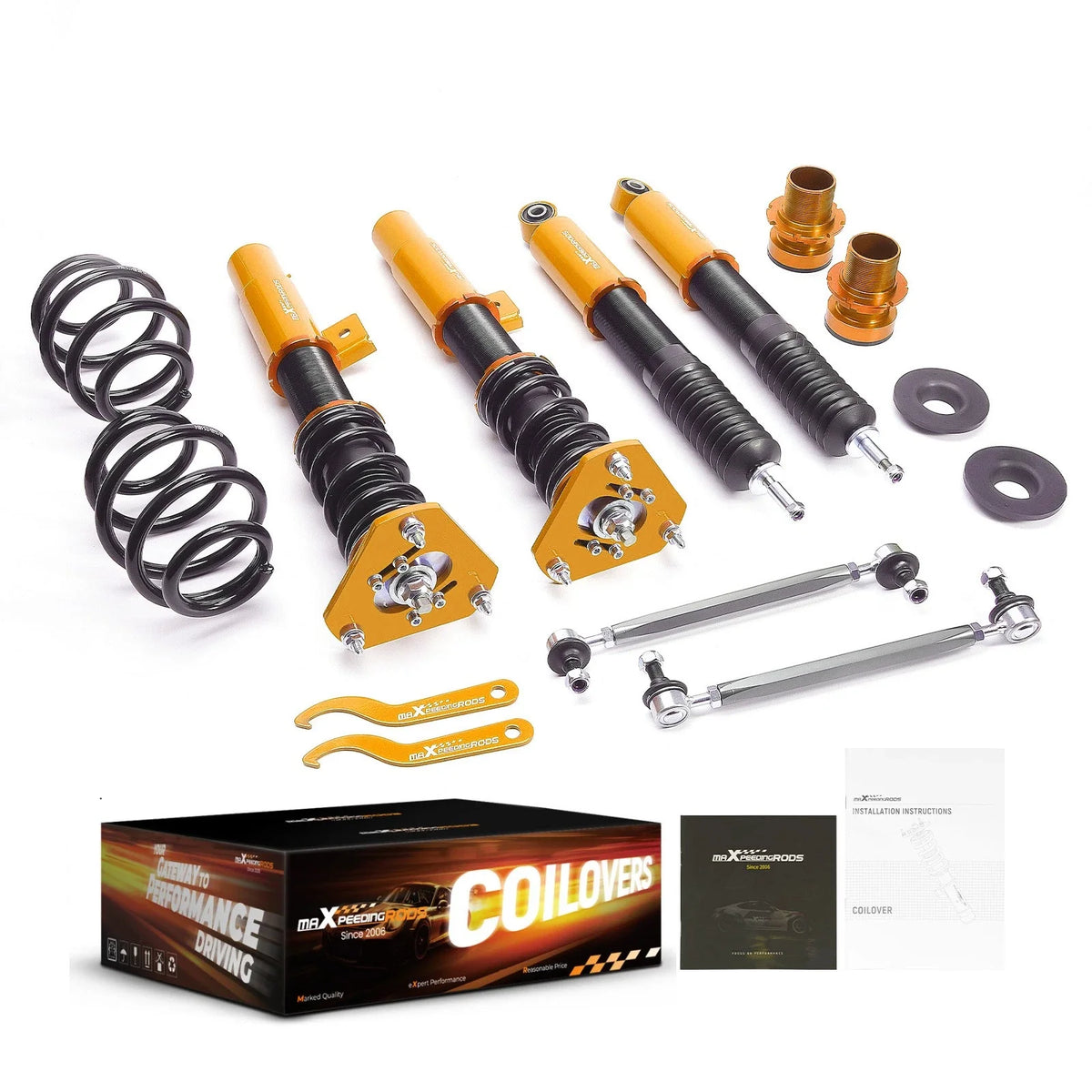 Coilovers Suspension Lowering Kit for GTI MK6 (2009–2012)