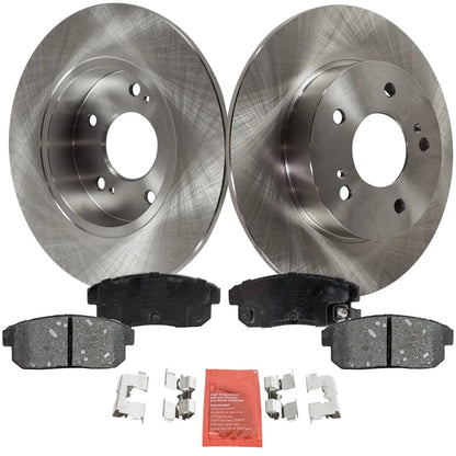 Disc Brake Rotor and Pad Kit for Nissan Maxima, Infiniti I35 (2000–2004)