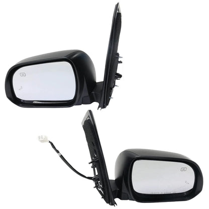 Set of 2 Heated Mirrors for Toyota Sienna