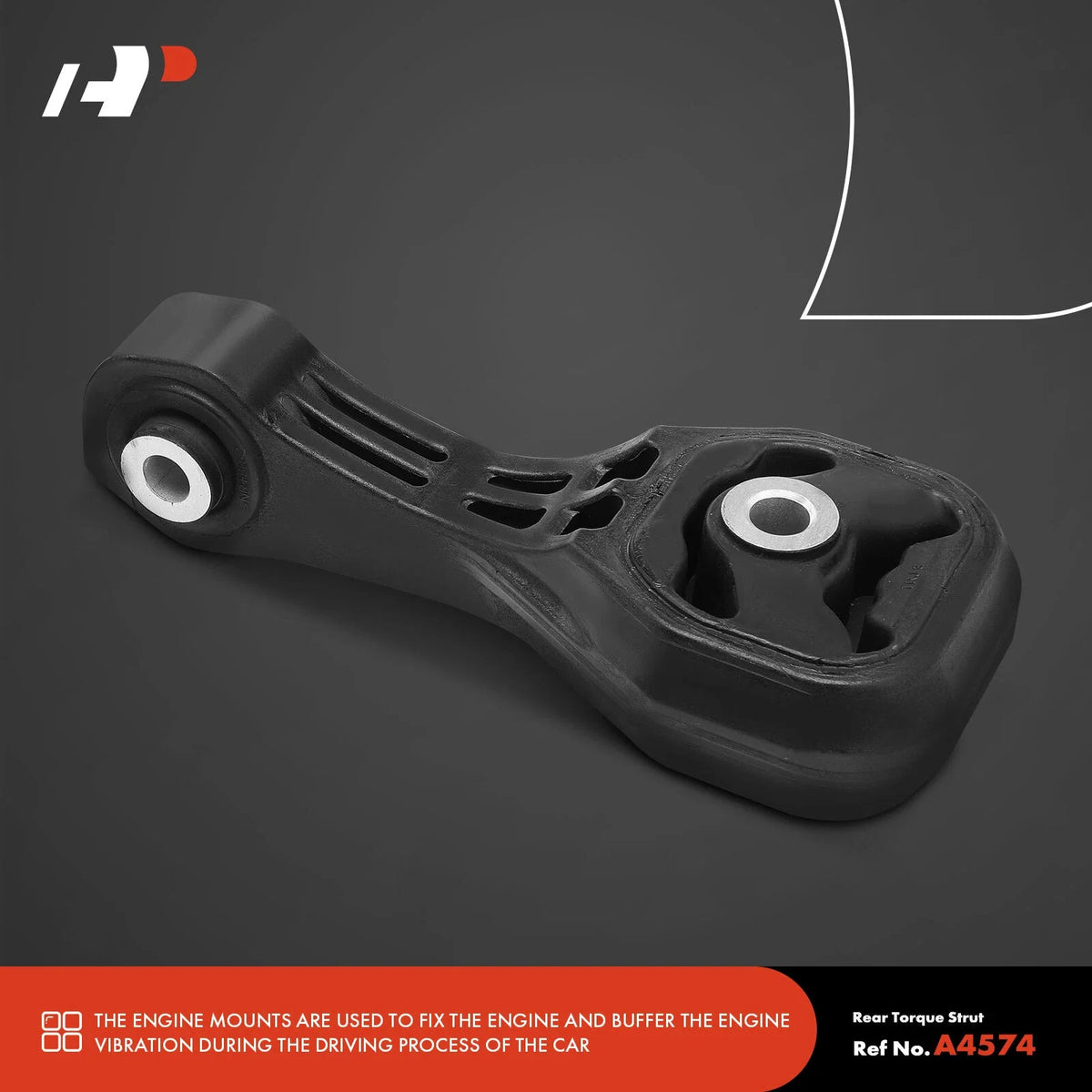 Engine Motor & Torque Strut Mounts - 2 Pack for Honda Fit (2009-2014)