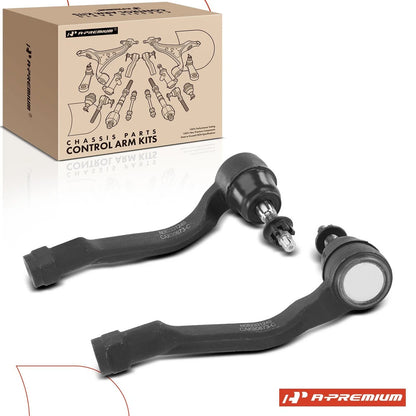 2X Front Outer Tie Rod End for Hyundai Sonata (2018–2021) Kia Optima (2019–2020)