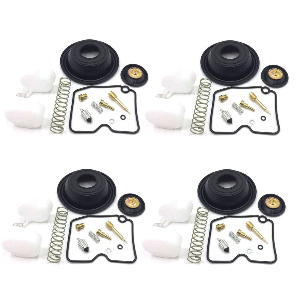 4X Carburetor Diaphragm Repair Kit for Kawasaki Vulcan VN800 (1995–2006)