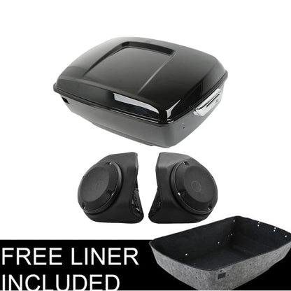 Trunk & Speakers Set for Harley Touring Electra Road Glide 2014-2023