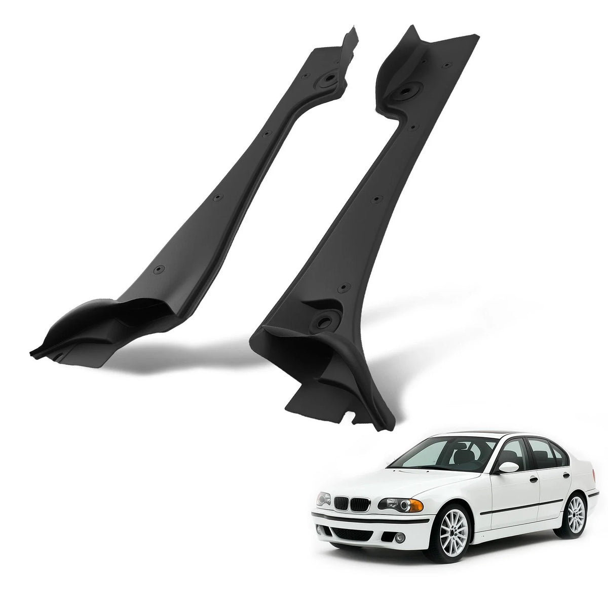 Cowl Cover for Windshield 525i 528i 530i 535i 545i BMW (2001–2007)
