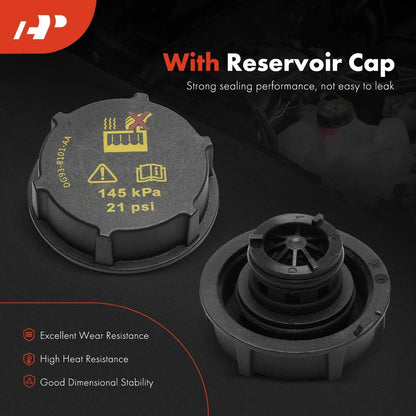Engine Coolant Reservoir & Cap for 2017-2019 Ford Escape