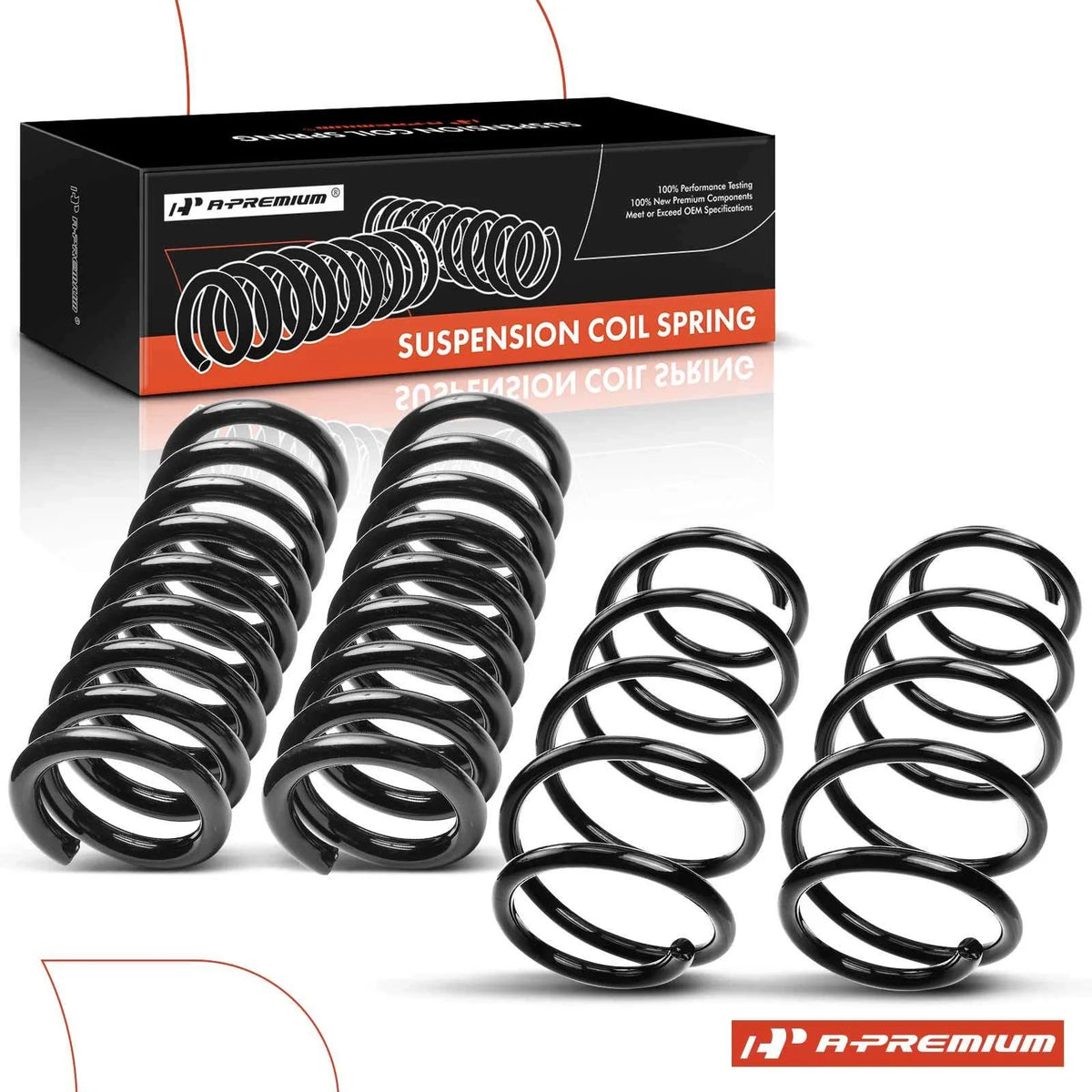 Set of 4 Coil Springs for Buick Rendezvous (2002–2007) AWD