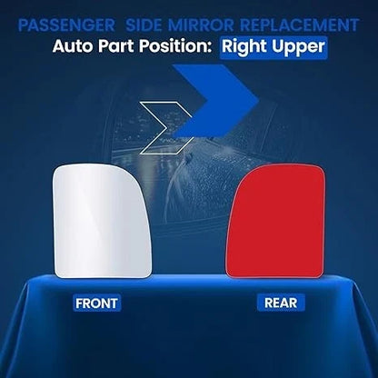 Passenger Right Upper Rear View Mirror Glass for Ford E-Series (2002–2014)