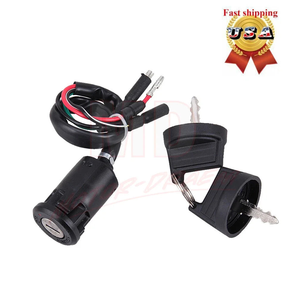 Ignition Key Switch for Honda TRX300FW TRX300 (1990–2000)
