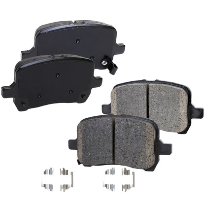 Brake Pad Set for Chevrolet Malibu (2004–2012) Front 2-Wheel FWD