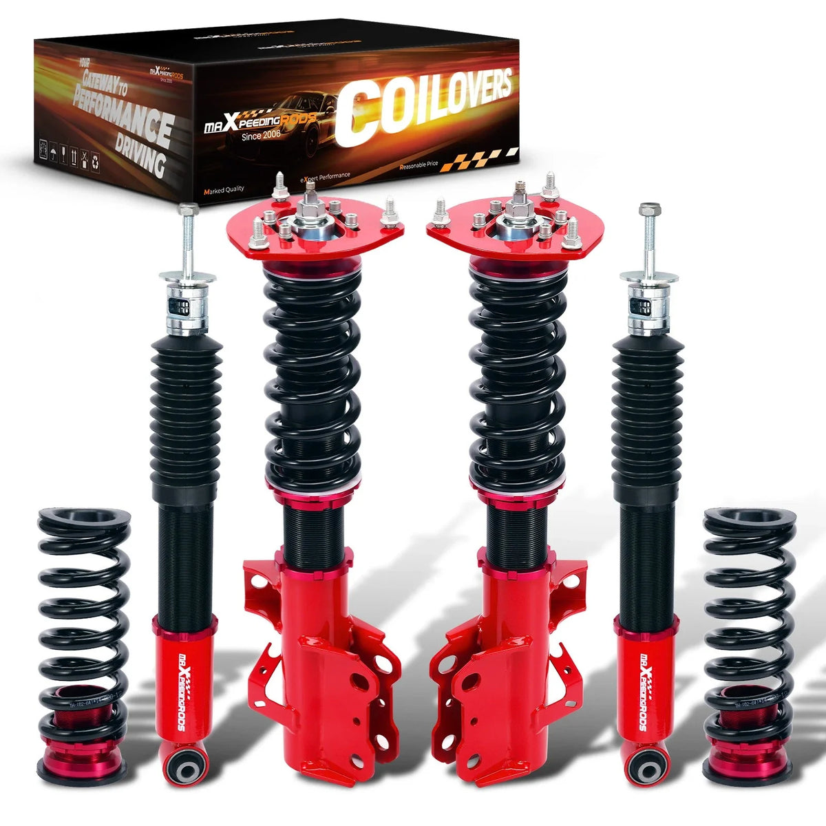 Coilovers Kit for Lowering Chevrolet Camaro Coupe (2016-2024)