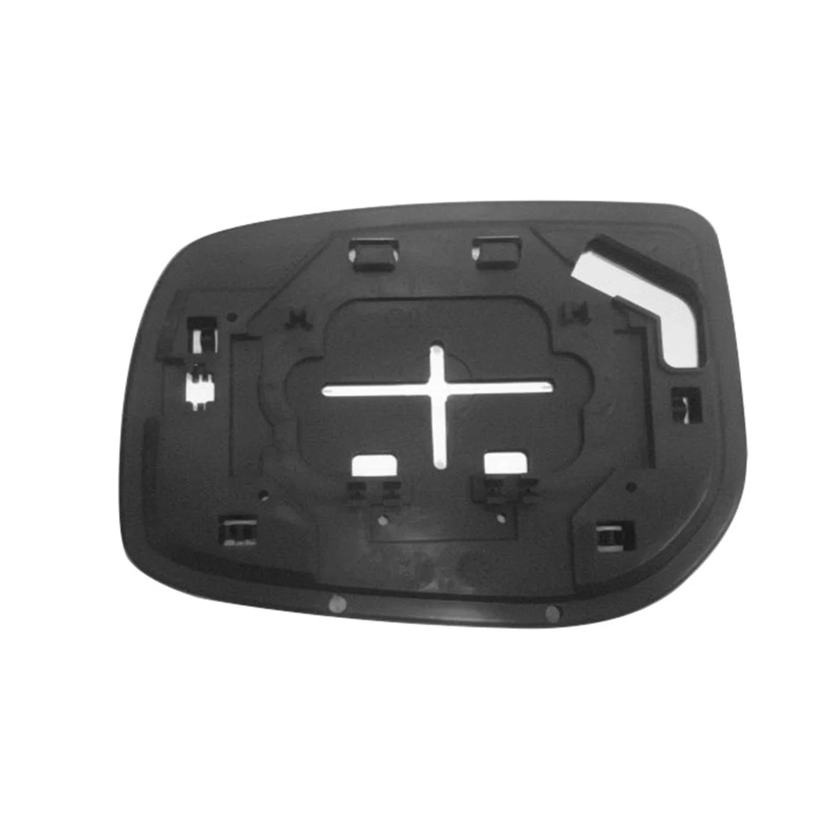 View Mirror Glass with Plate for Passenger Side - Toyota Yaris Sedan 2007-2012