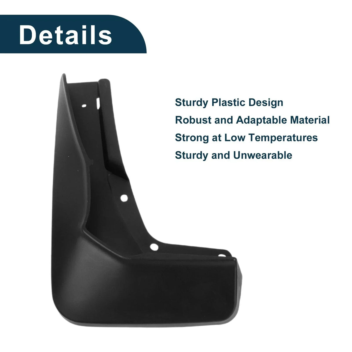 Mud Flaps for Mercedes Benz GLS - Splash Guards (Without Pedal High Config)