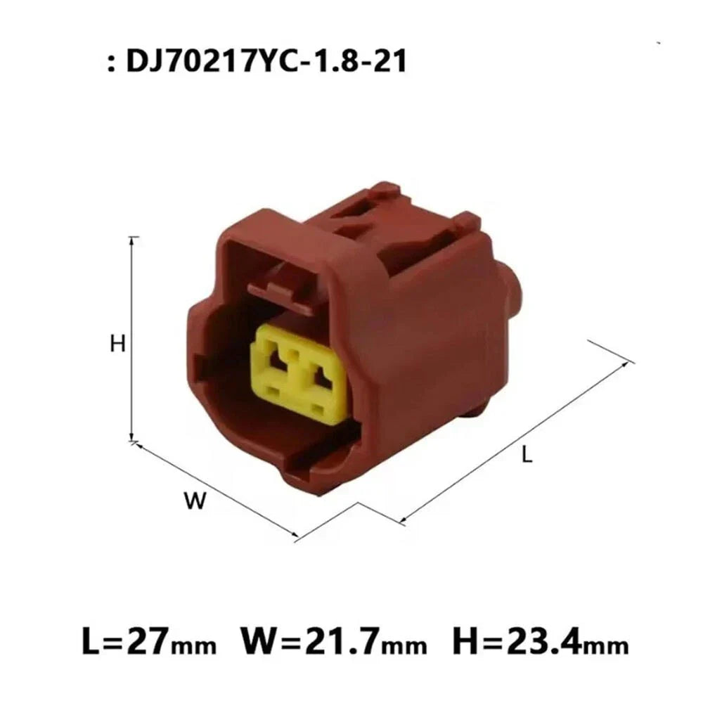 Vehicle Water Temperature Sensor Connector Plug Pair for Hilux N70