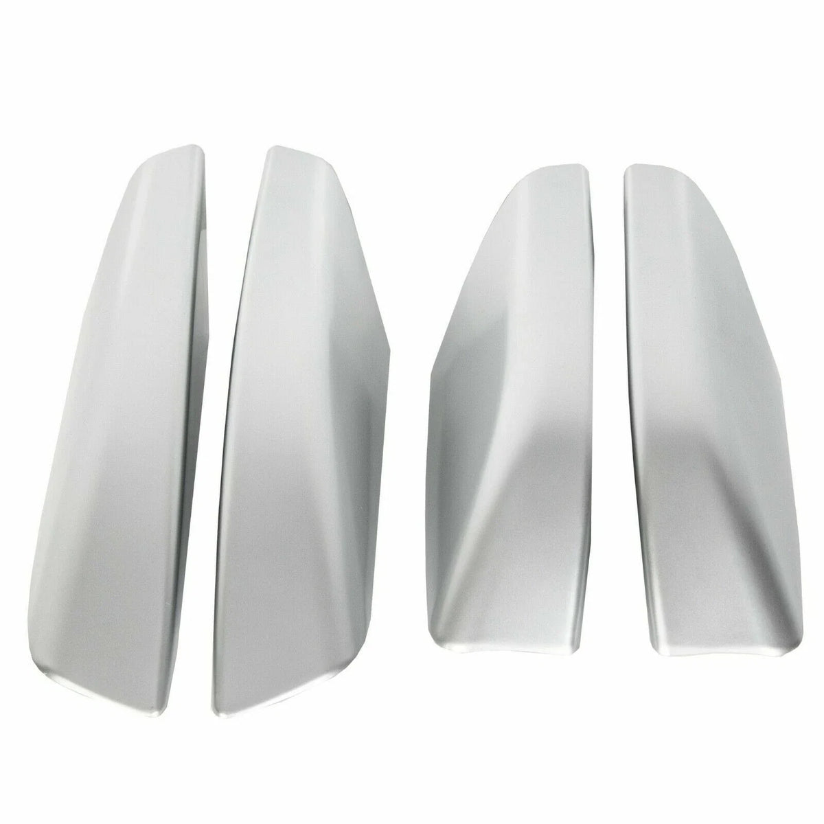 Silver Roof Rack Rail End Caps for 2003–2009 Toyota 4Runner - Set of 4