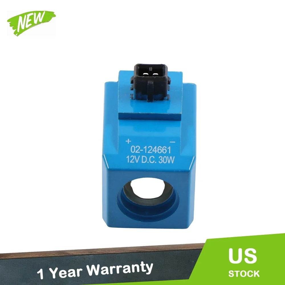 Solenoid Coil for JCB Backhoe 1400B 1600B (12V 30W)
