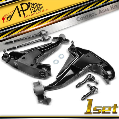 6x Front Control Arm Tie Rod End Link for Ford Explorer (2002–2003)