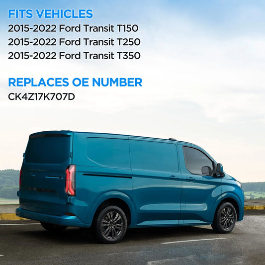 Mirror Glass Upper Right RH for Ford Transit Van 150 250 350 (2015–2022)