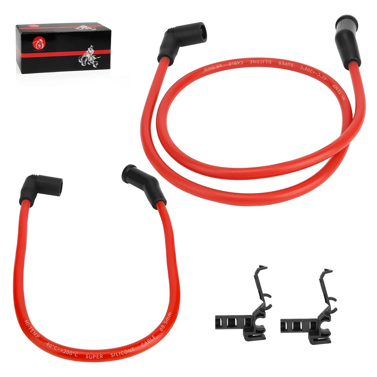 2-Pack Spark Plug Wire Caps for Electra Glide Classic 2009-2013 FLHTC
