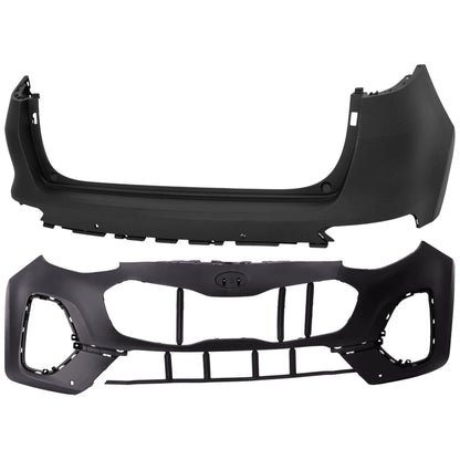 Set of 2 Bumper Covers for Kia Sportage (2020–2022)