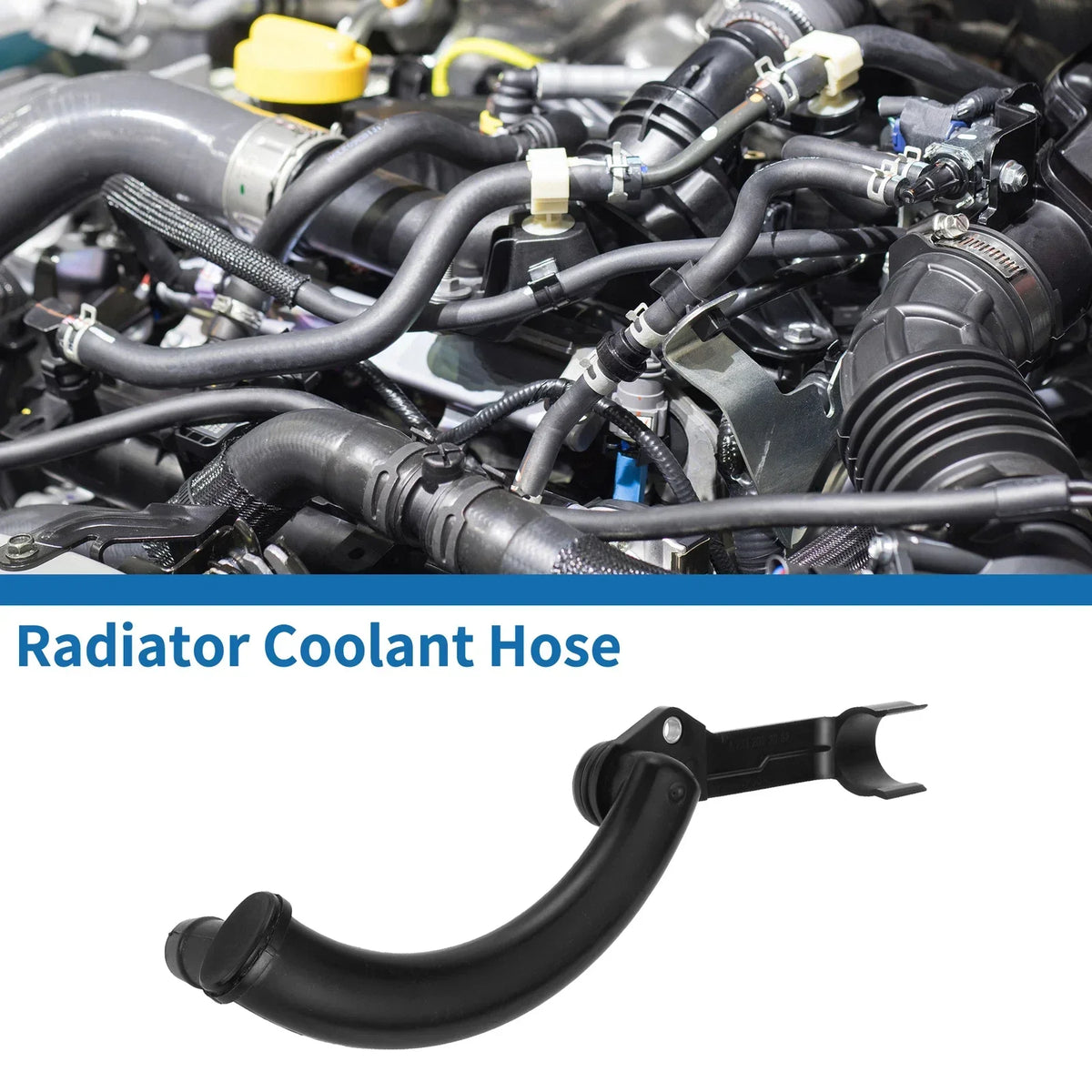 2012-2015 Mercedes-Benz C250 SLK250 Radiator Coolant Hose