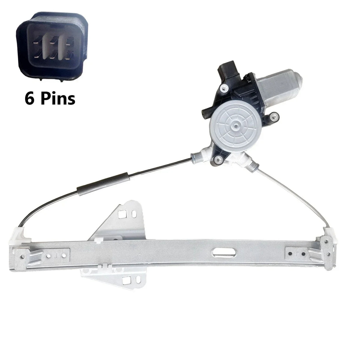 Window Regulator Motor 6 Pins Rear Right for Honda Accord 2003-2008