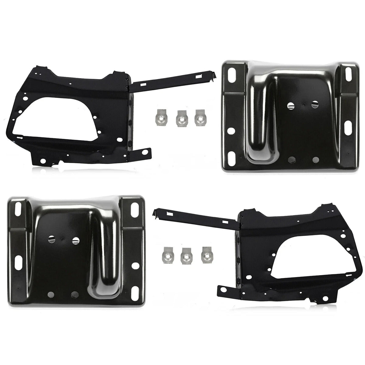Bumper Bracket Mount Kit - Front Steel for Dodge Ram 2500/3500 2010-2018
