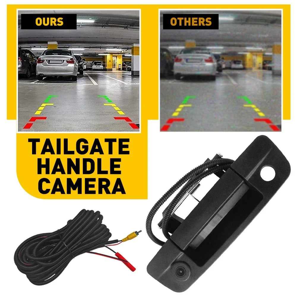 Tailgate Handle with Backup Camera for Dodge Ram (2009-2017) 1500 2500 3500